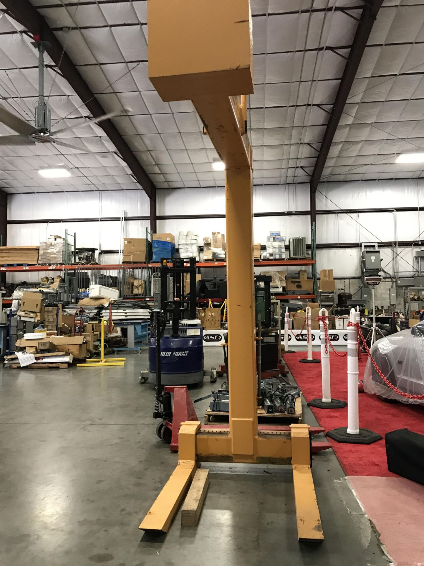 CALDWELL PALLET LIFTER, RATED FOR 10,000 LBS, MODEL 91S-5-88 - Image 2 of 4