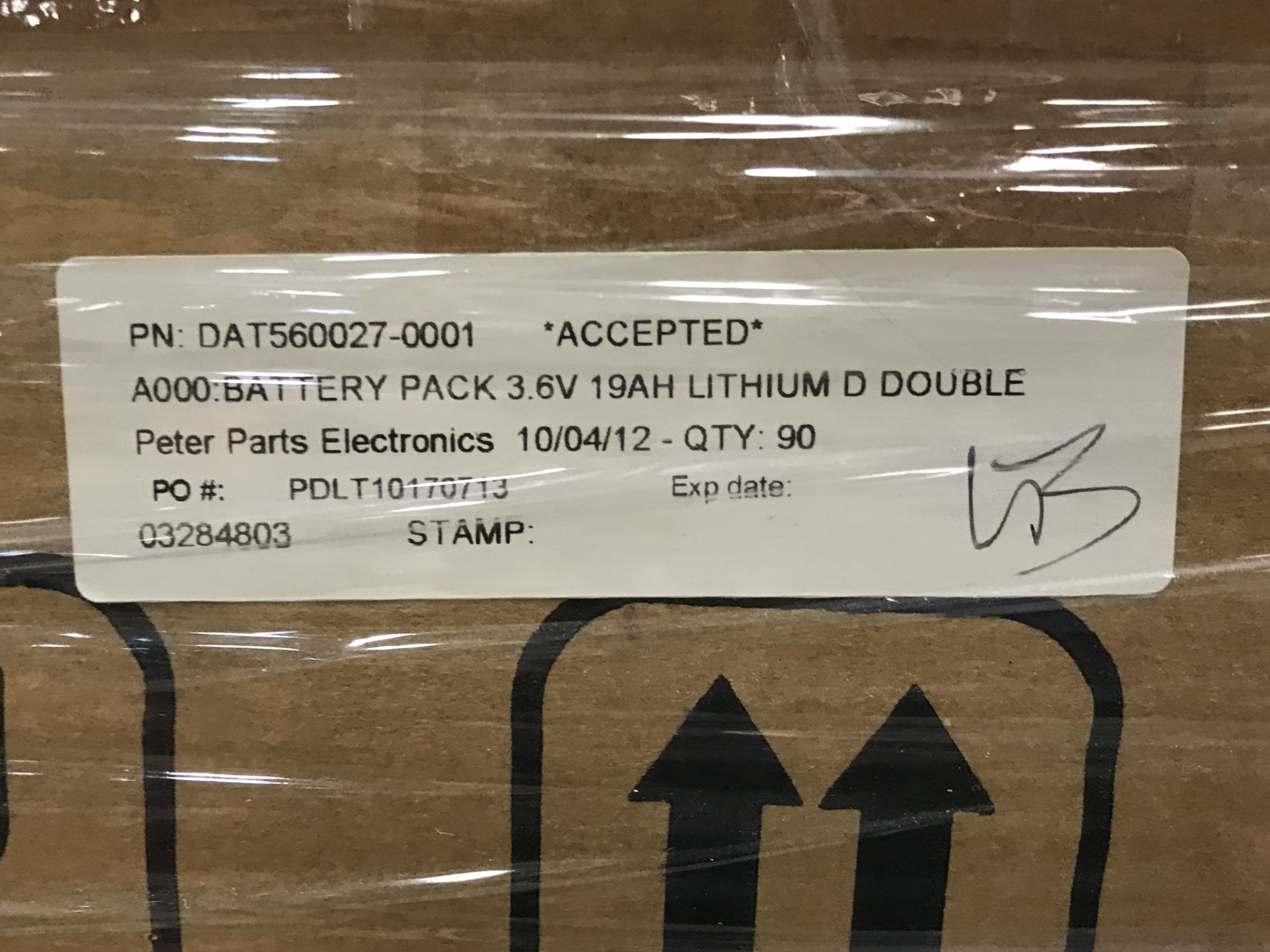 PALLET OF NEW LITHIUM ION BATTERIES - Image 2 of 3