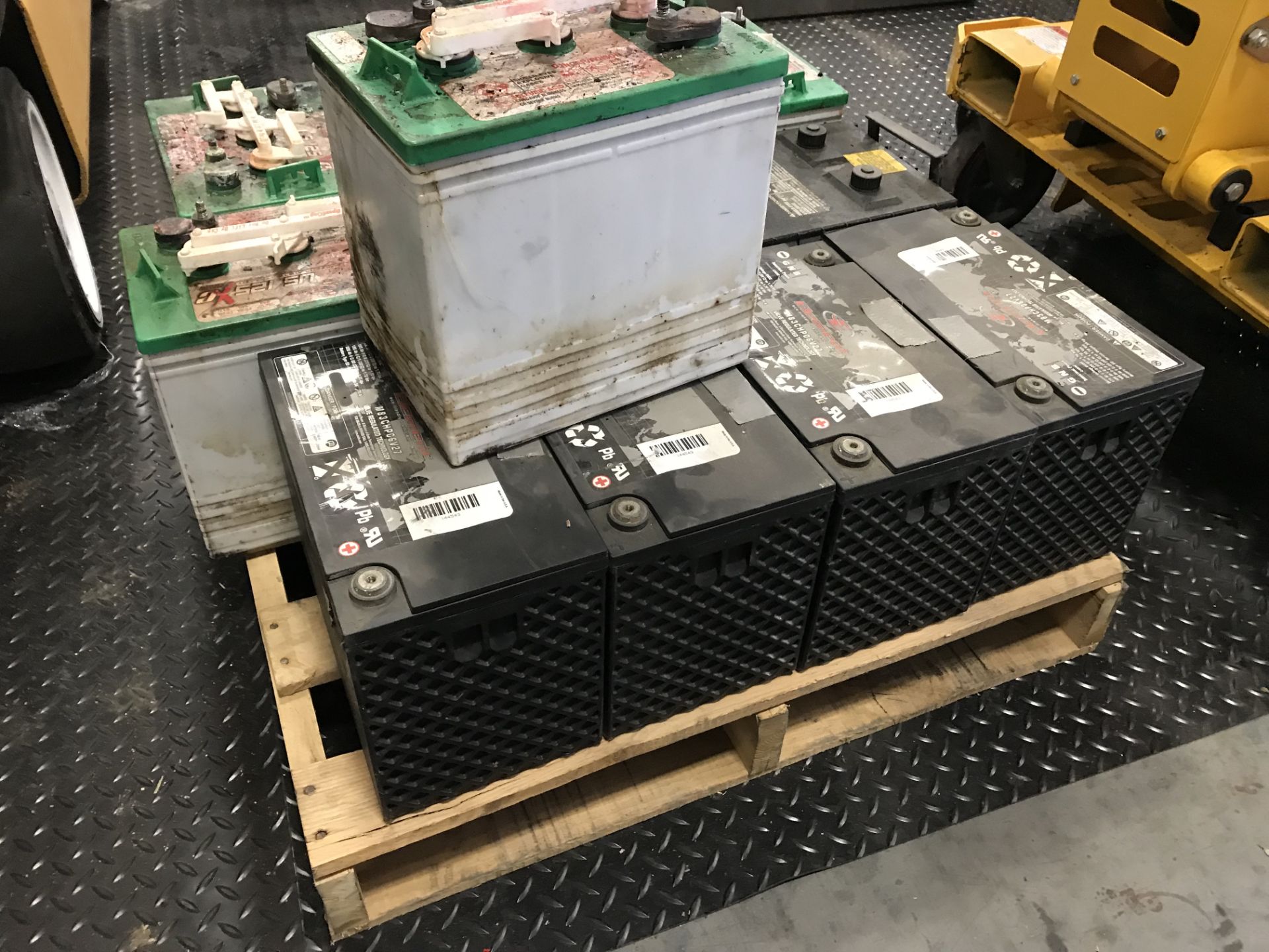 PALLET OF BATTERIES