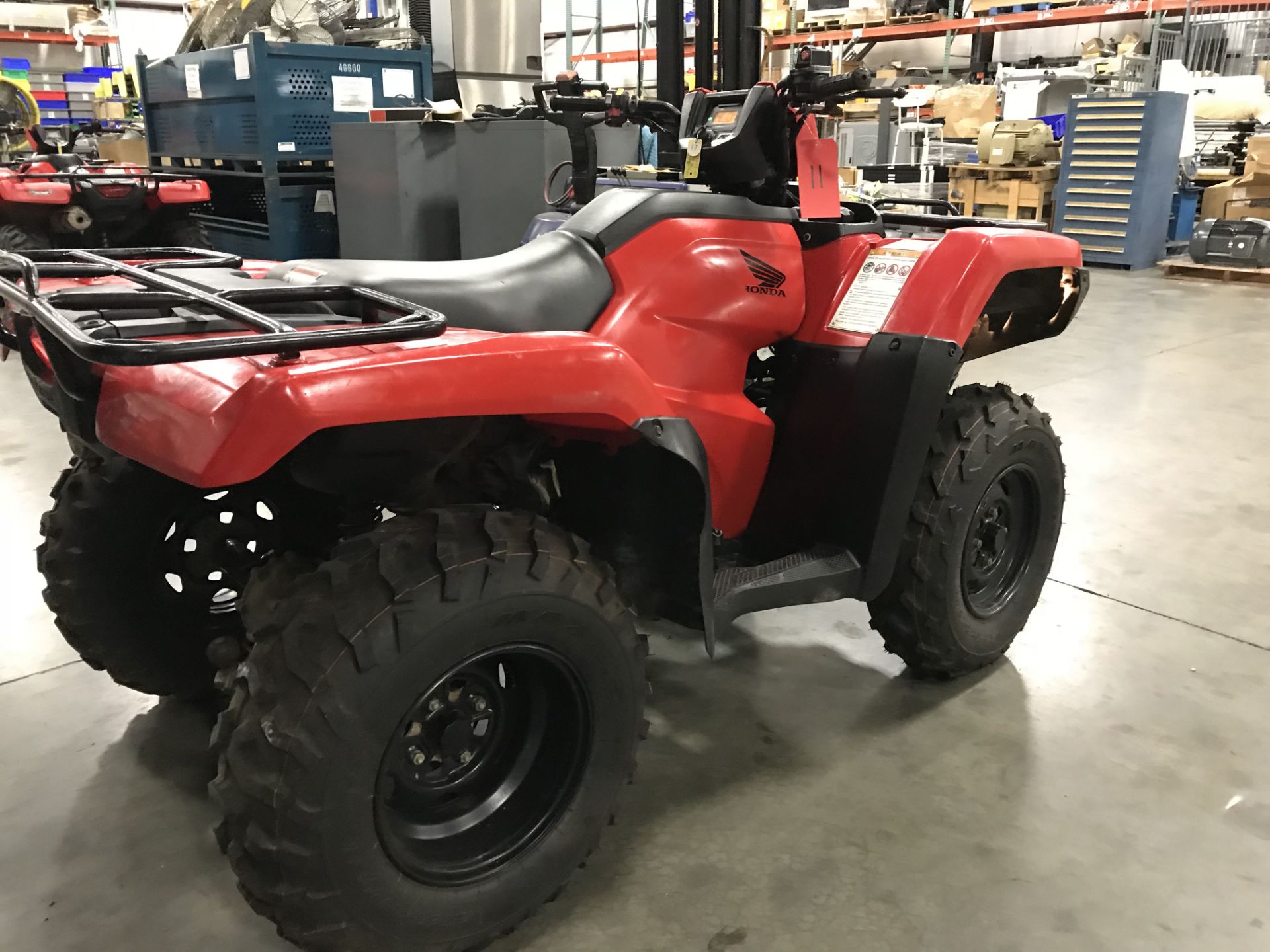 SEE VIDEO* 2014 HONDA TRX 500 ATV - Image 2 of 5