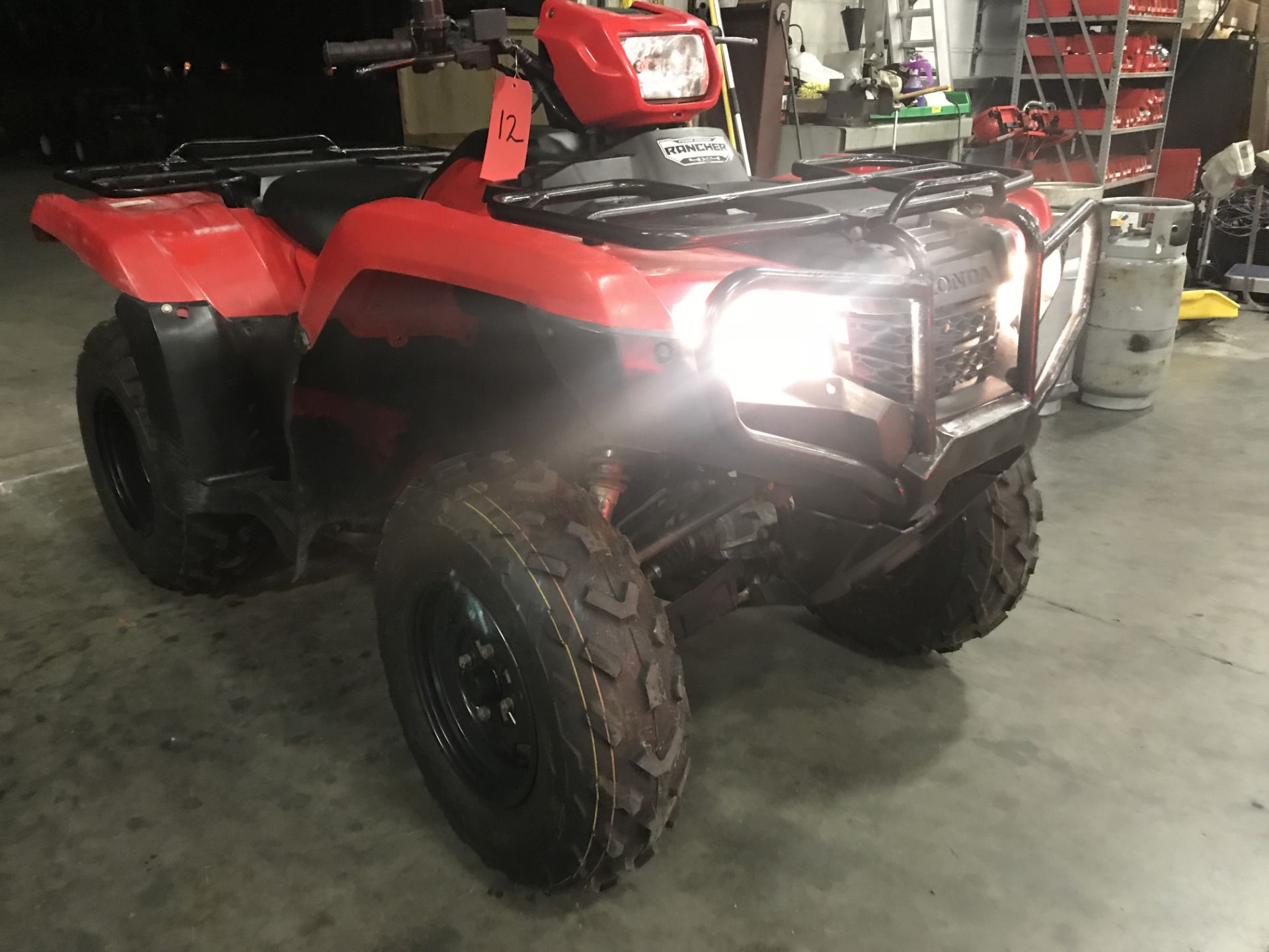 SEE VIDEO** 2014 HONDA TRX 500 ATV - Image 2 of 5