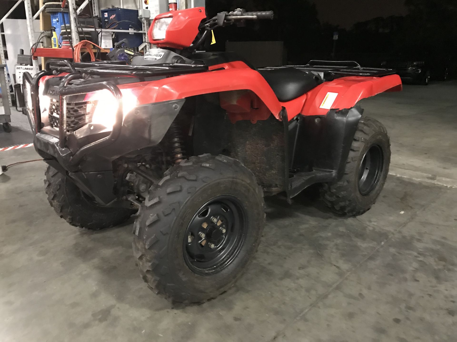 SEE VIDEO** 2014 HONDA TRX 500 ATV