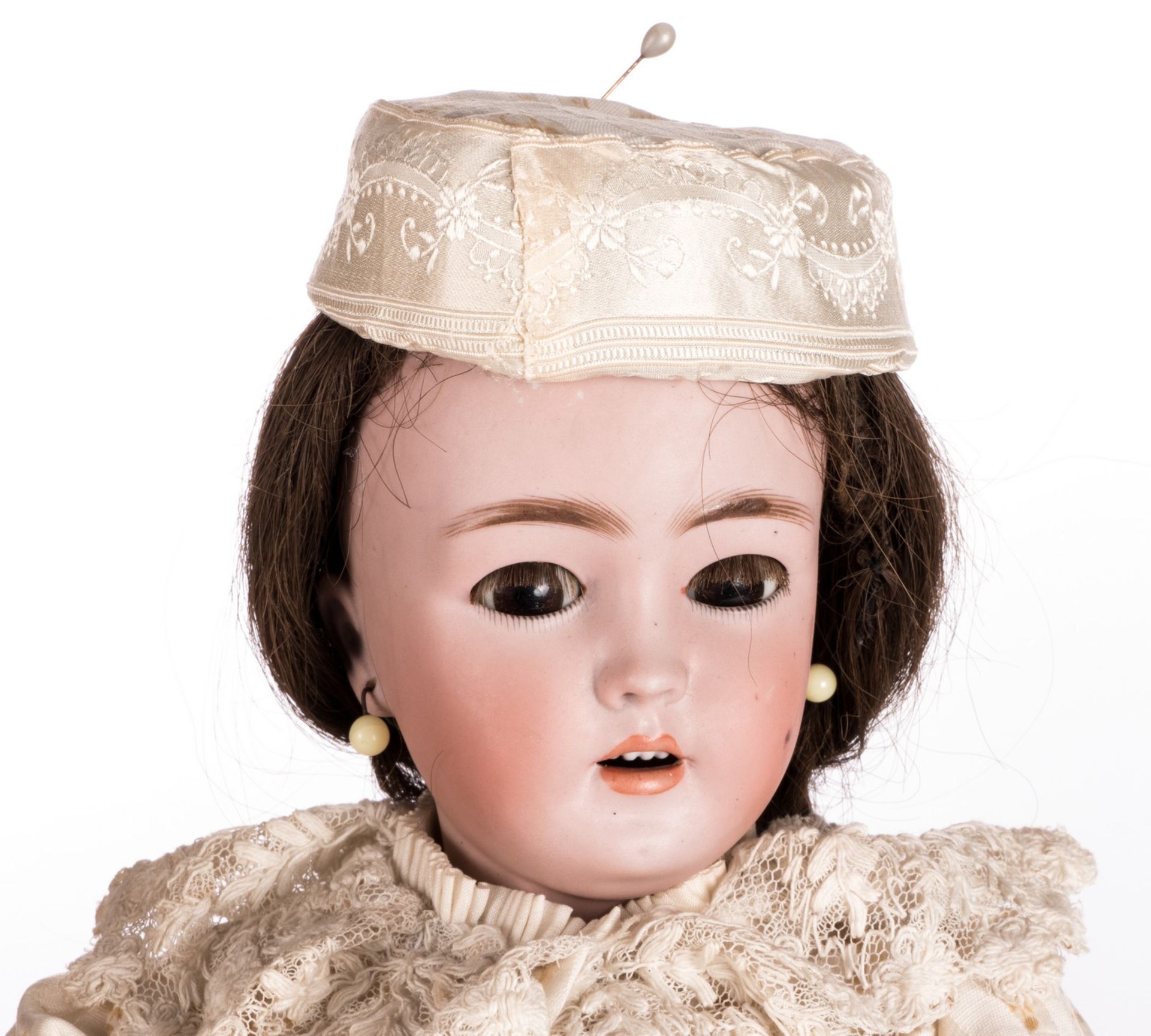 A Jumeau doll, about 1910; added a Simon & Halbig doll n°1159, about 1900 - Image 4 of 5