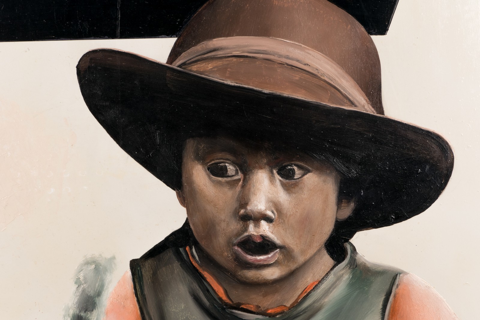 Van den Bulcke J., Maya girl, oil on canvas, 86 x 121 cm - Image 7 of 7