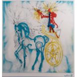 Dali S. (after), 'Le cheval de triomphe', screen printing on silk, Publication Demart Pro Arte 1990,