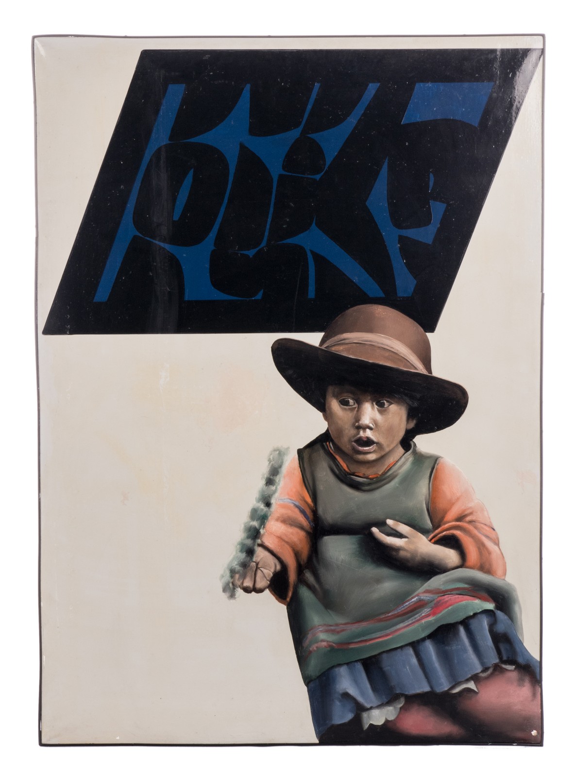 Van den Bulcke J., Maya girl, oil on canvas, 86 x 121 cm