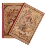 Two albums with catchpenny prints, edition Gordinne - Liège, late 19th - early 20thC