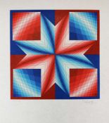 Victor VASARELY (1906 in Pécs - 1997 in Paris) war ein französischer Maler und Grafiker