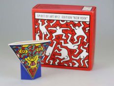 Keith Haring (1958 - 1990), "SPIRIT OF ART N°2, 1992", aus der Serie New York Tribeca. Villeroy &