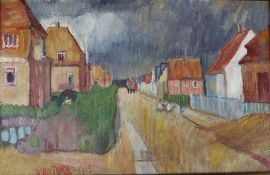 Mogens VANTORE (1895-1977), Sohn des berühmten Landschaftsmalers Hans Christian Hansen, lehrte ab