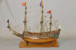 Schiffsmodell "Sovereign of the seas". Die Sovereign of the Seas lief als erstes [...]