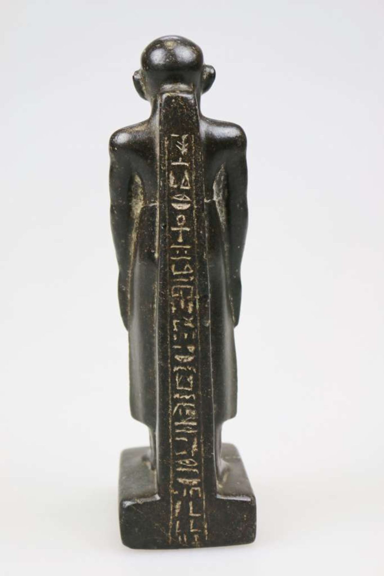 Ägypten, Statuette einer männlichen Figur mit langem Rock, wohl Priester, [...] - Bild 8 aus 8