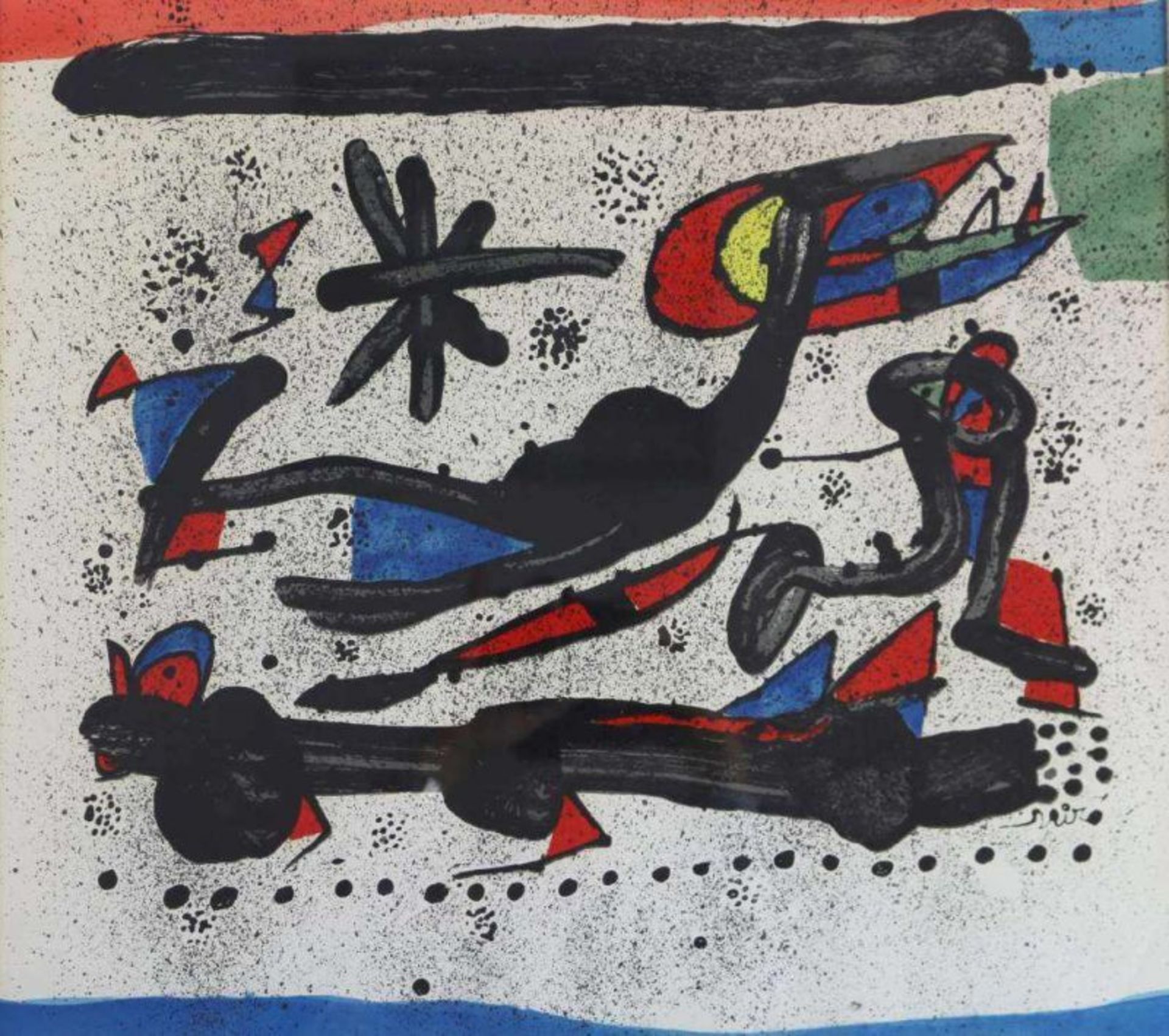 Joan MIRO (1893 in Barcelona - 1983 in Palma) war ein spanischer Maler, Grafiker, [...] - Bild 2 aus 4