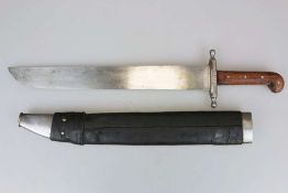 Österreich, Pionierfaschinenmesser M 1862, 53 mm breite Klinge mit einseitiger [...]