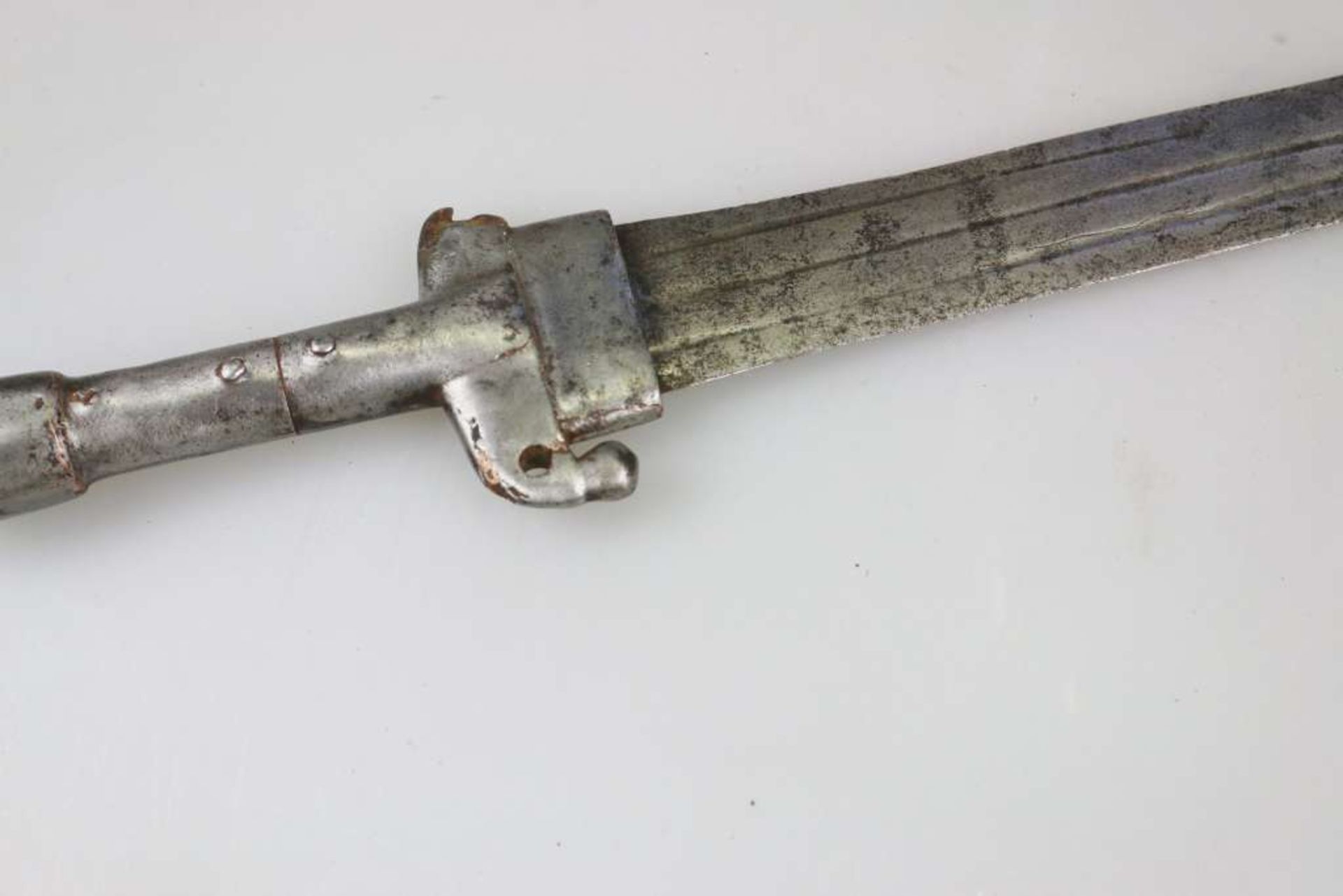Oman, Schwert 16/17 Jh. mit original Holzscheide mit Lederbezug. Griff mit starken [...] - Image 10 of 10