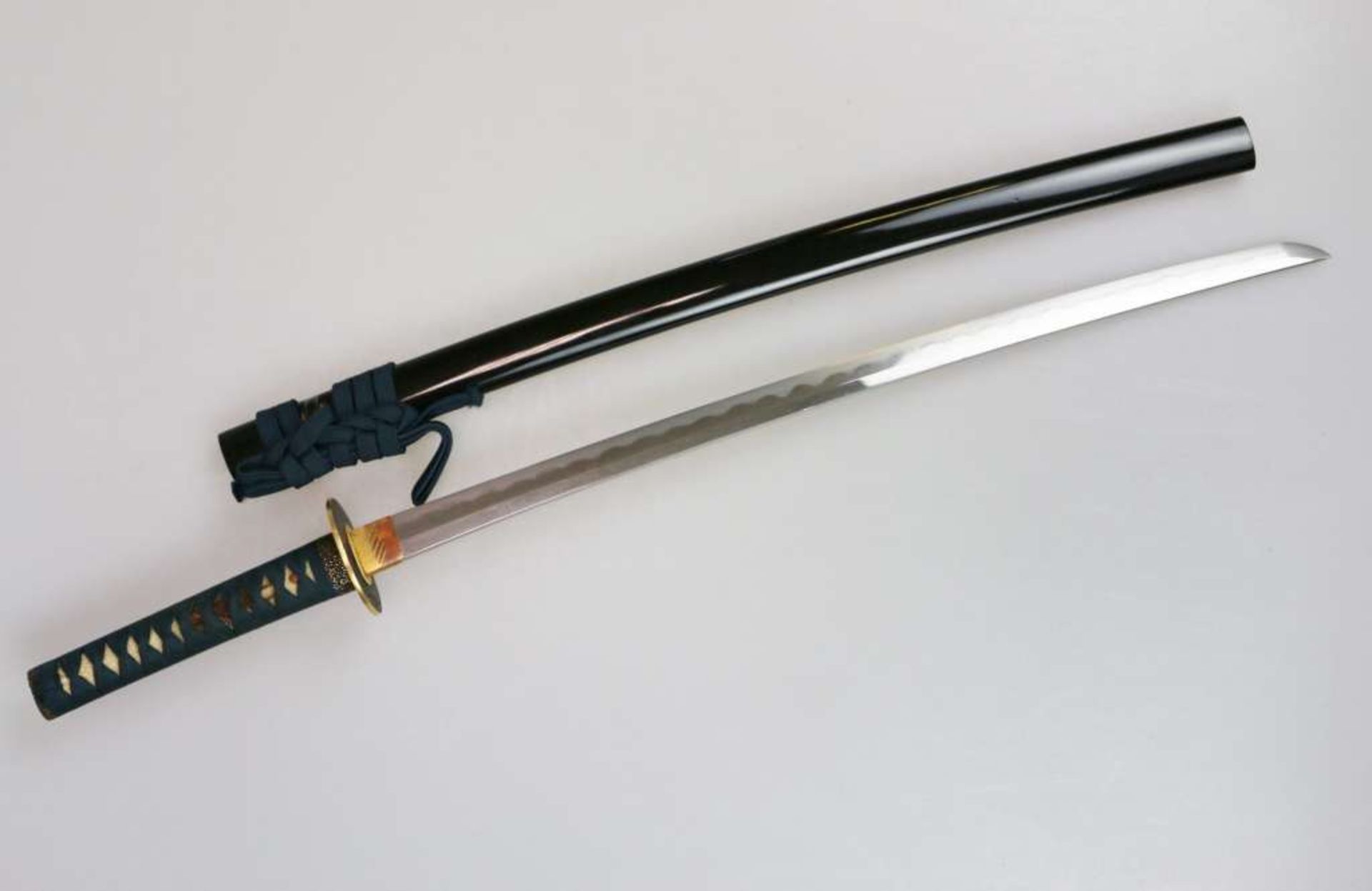 KATANA, Japan, Signiert: "Mino(no) Kuni Seki Ju Kanemoto". Die Klinge: Neuere [...] - Bild 17 aus 20