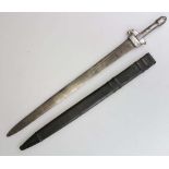 Oman, Schwert 16/17 Jh. mit original Holzscheide mit Lederbezug. Griff mit starken [...]