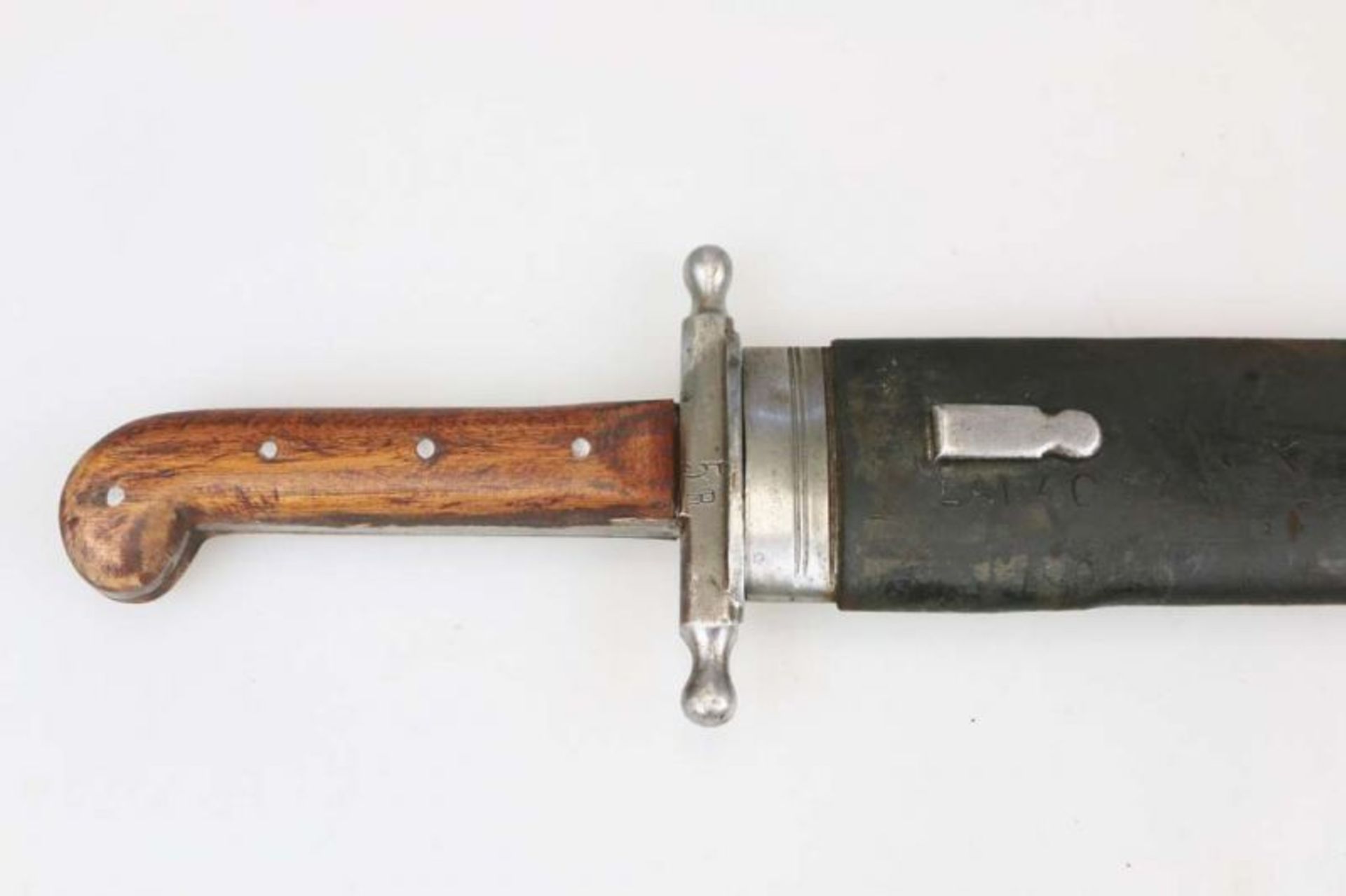 Österreich, Pionierfaschinenmesser M 1862, 53 mm breite Klinge mit einseitiger [...] - Image 5 of 8