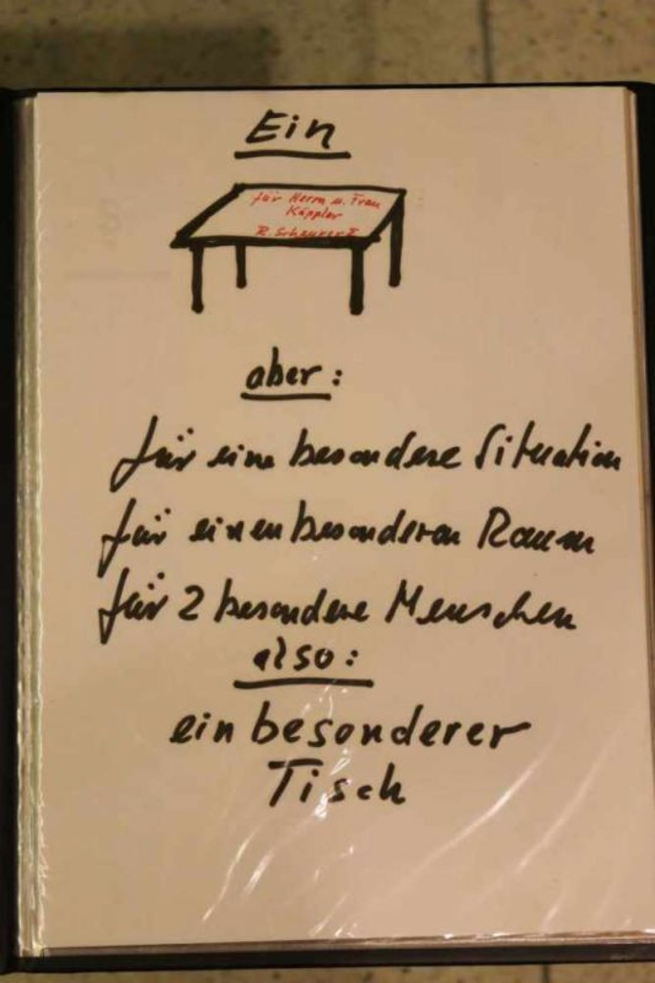 Rudolf SCHEURER (1931), nach einem Entwurf des Künstlers hergestellter Tisch, [...] - Bild 5 aus 10