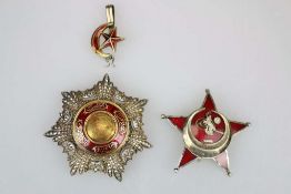 Türkei Osmanisches Reich Medjidie-Orden III. Klasse, Anhänger mit Halbmond und [...]