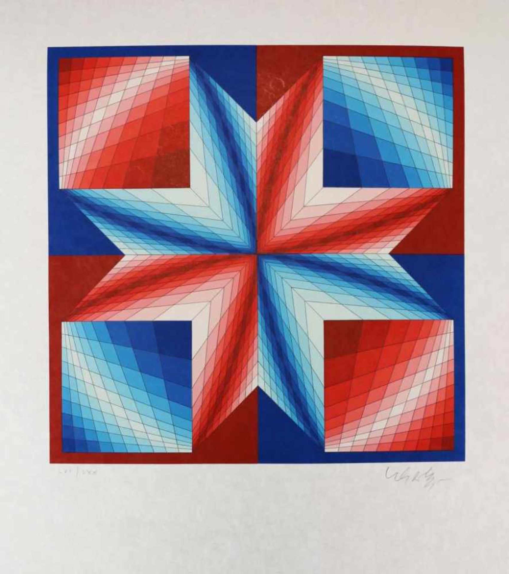 Victor VASARELY (1906 in Pécs - 1997 in Paris) war ein französischer Maler und [...]