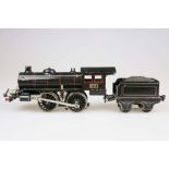 Märklin Spur 1, R 13041 Schlepptenderlok, Blechausführung schwarz, 20-Volt-Betrieb, vor- und