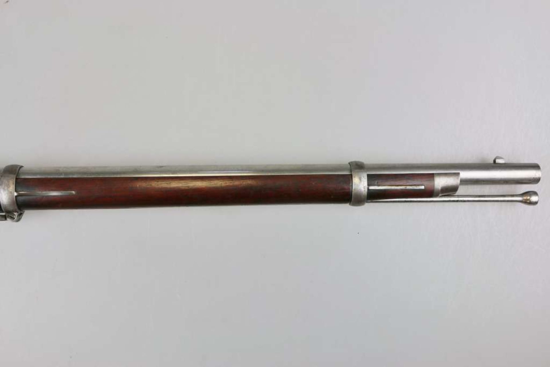 Perkussionsgewehr US-Springfield Modell 1864, Kaliber 58, am Lauf gestempelt "V" und "P" über - Bild 5 aus 7