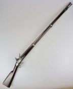 Steinschloßgewehr US-Springfield Modell 1841, Kaliber 69, am Lauf gestempelt "V" und "P" über