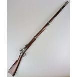 Perkussionsgewehr US-Springfield Modell 1864, Kaliber 58, am Lauf gestempelt "V" und "P" über