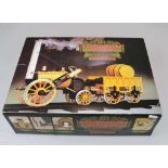 Hornby Stephenson's Rocket Steam Train G121, Echtdampf-Lokomotive (Butangas), Spurweite 3,5 Zoll (89