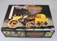 Hornby Stephenson's Rocket Steam Train G121, Echtdampf-Lokomotive (Butangas), Spurweite 3,5 Zoll (89