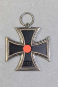 Eisernes Kreuz 1939 2. Klasse, Variante mit runder 3, geschwärzter Eisenkern, ohne Hersteller.