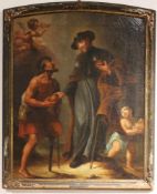 Jan Boeckhorst (1605-1668) oder Abraham Danielsz HONDIUS (1630/32-1691) zugeschrieben. Gemälde, Öl