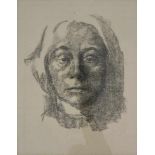 Käthe KOLLWITZ (1867-1945), Lithographie, Selbstbildnis 1915, ohne Signatur. Druckmasse: ca. 27 x