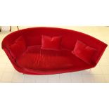 Massimo IOSA GHINI (1959 Bologna), Sofa Newtone Drop for Moroso, Entwurf 1989, Kissen aus