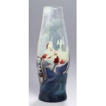 Glas-Ziervase, Cristalleries du Val Saint Lambert, Seraing, um 1907, Entw.: wohl Louis Léon Ledru,