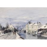 Andersen-Lundby, Anders, Lundby 1840 - 1923 München. "Alt-München", Aquarell, sign., 38 x 55 cm,