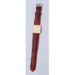 Armbanduhr, Piaget, Schweiz, 2. Hälfte 20. Jh., GG 750, Quartzwerk, quadratisches Gehäuse,