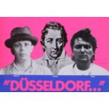Beuys, Joseph und Charles Wilp, Kleve 1921 - 1986 Düsseldorf. "Düsseldorf", Farblithographie,