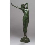 Bronze-Plastik, "Reveil (Erwachend)", zugeschrieben Philippe, Paul, Thorn 1870 - 1930 Paris,