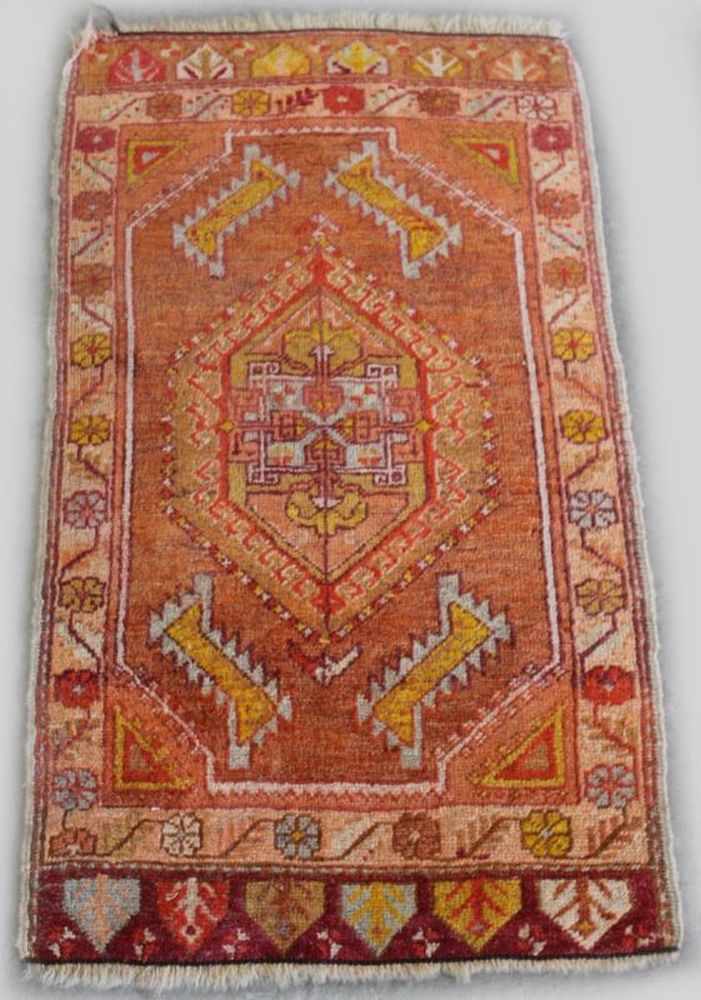 Brücke, Afghan-Beludsch, ca. 70-80 Jahre alt, Wolle auf Wolle, 90 x 49 cm