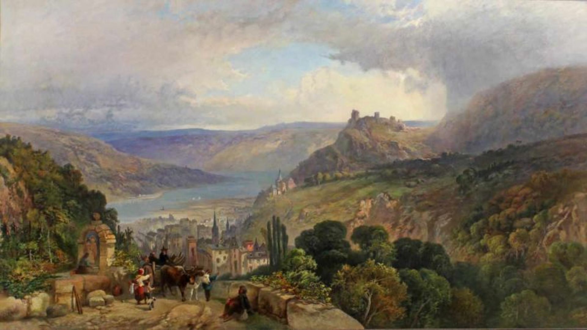 Fleury, J.V. de (in London tätiger Landschaftsmaler, nachweisbar zwischen 1847 bis 1892,