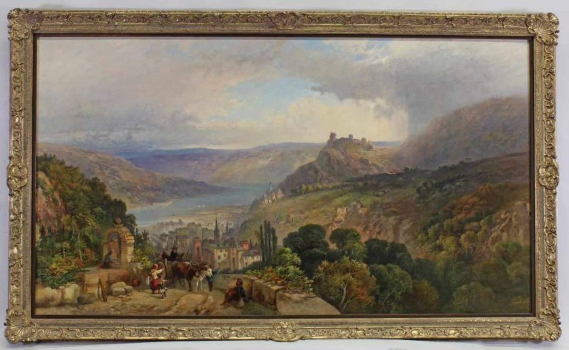 Fleury, J.V. de (in London tätiger Landschaftsmaler, nachweisbar zwischen 1847 bis 1892, - Image 2 of 5