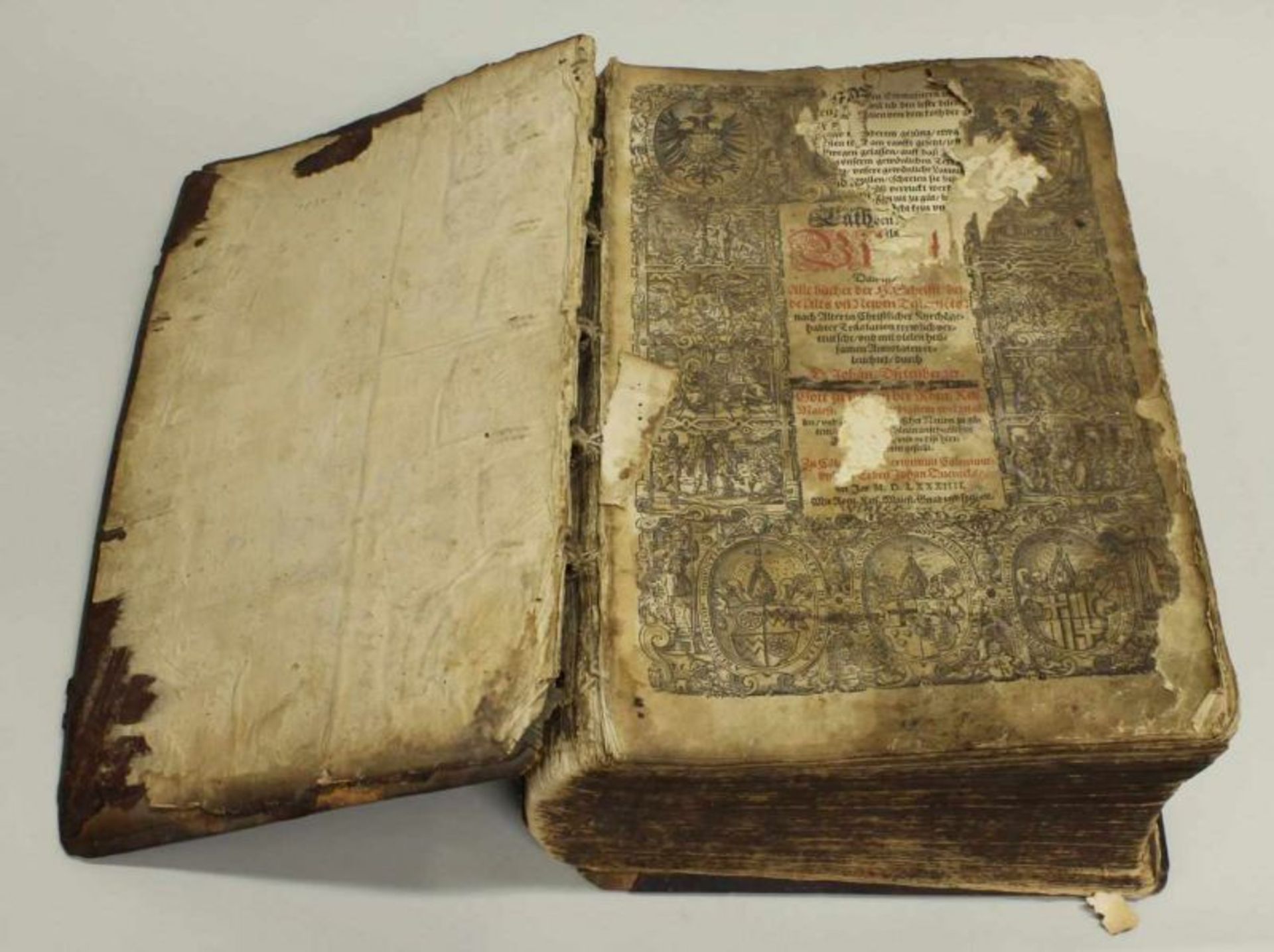 Biblia germanica, "Catholische Bibell Das ist alle Bücher der H. Schrifft", Johann Dietenberger, bei