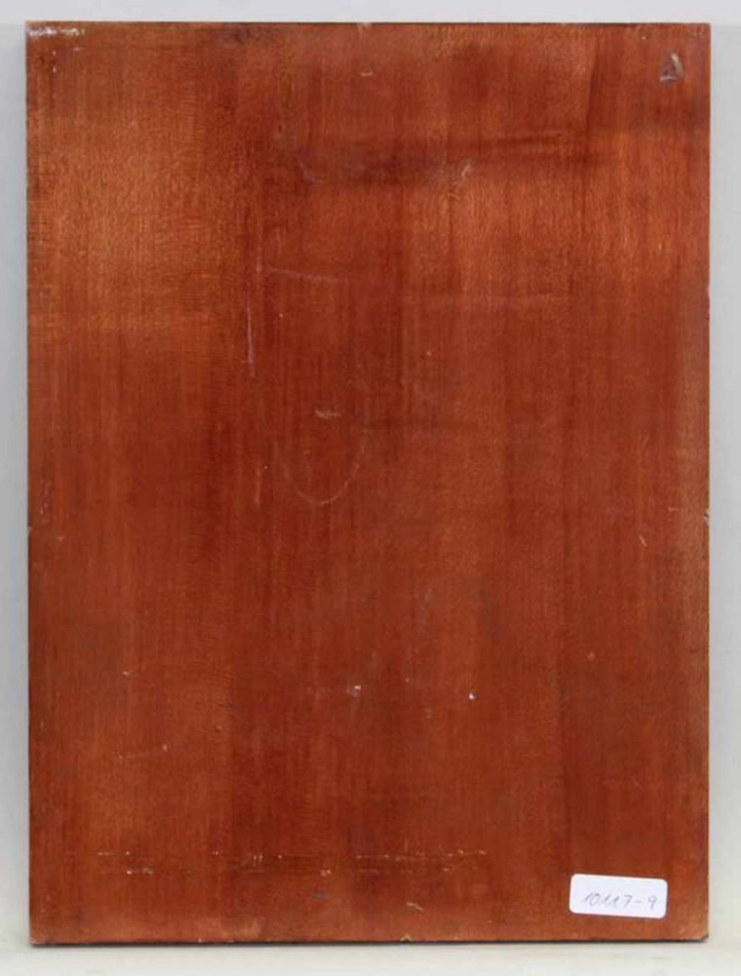 Französischer Maler (2. Hälfte 19. Jh.), "Baumbestandenes Flussufer", Öl auf Papier, auf Holz, unten - Image 3 of 3