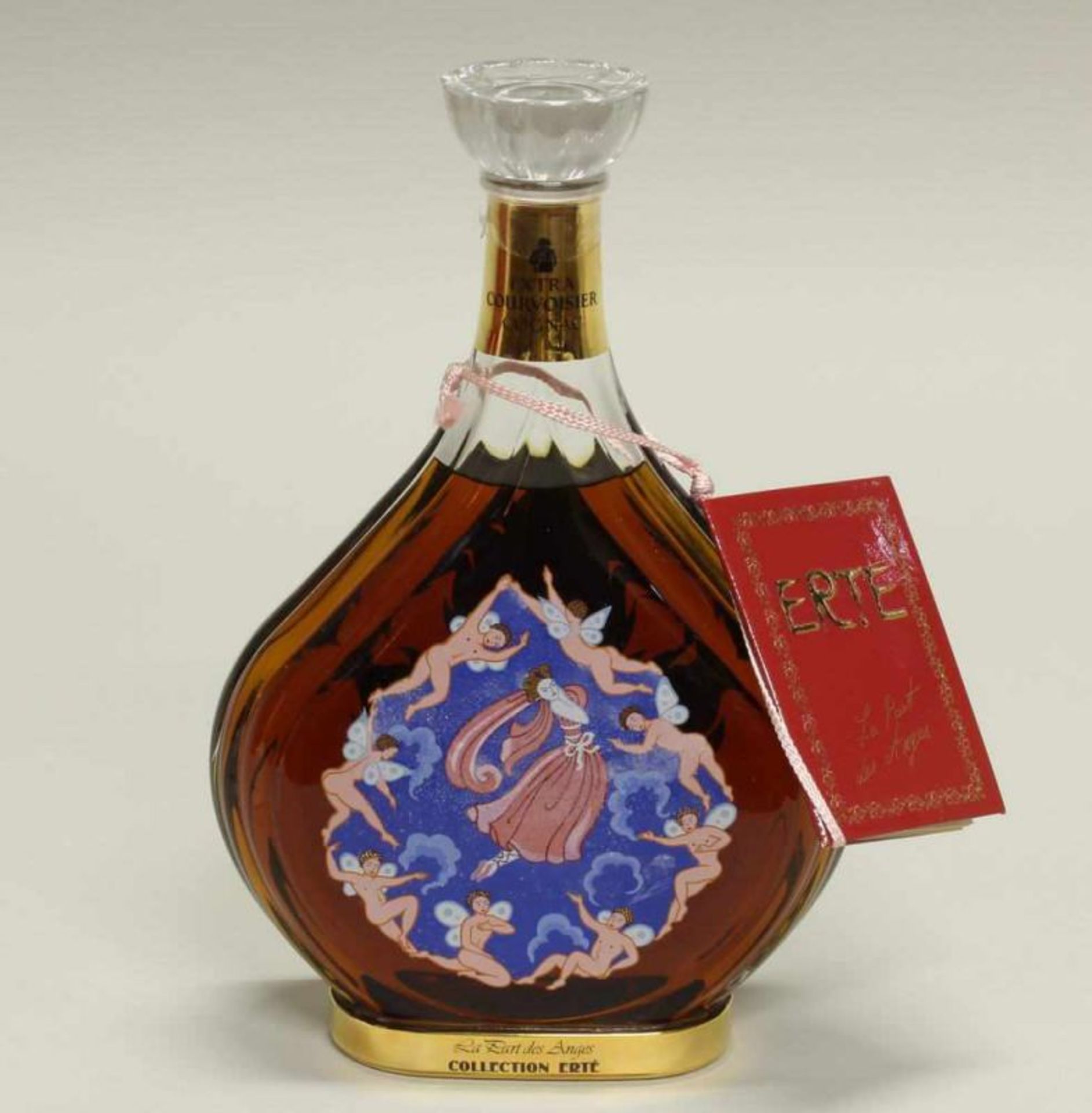 7 Flaschen Cognac, "Courvoisier Cognac Collection Erté", 40 % vol, Flaschen und Originaletuis nach - Image 3 of 9
