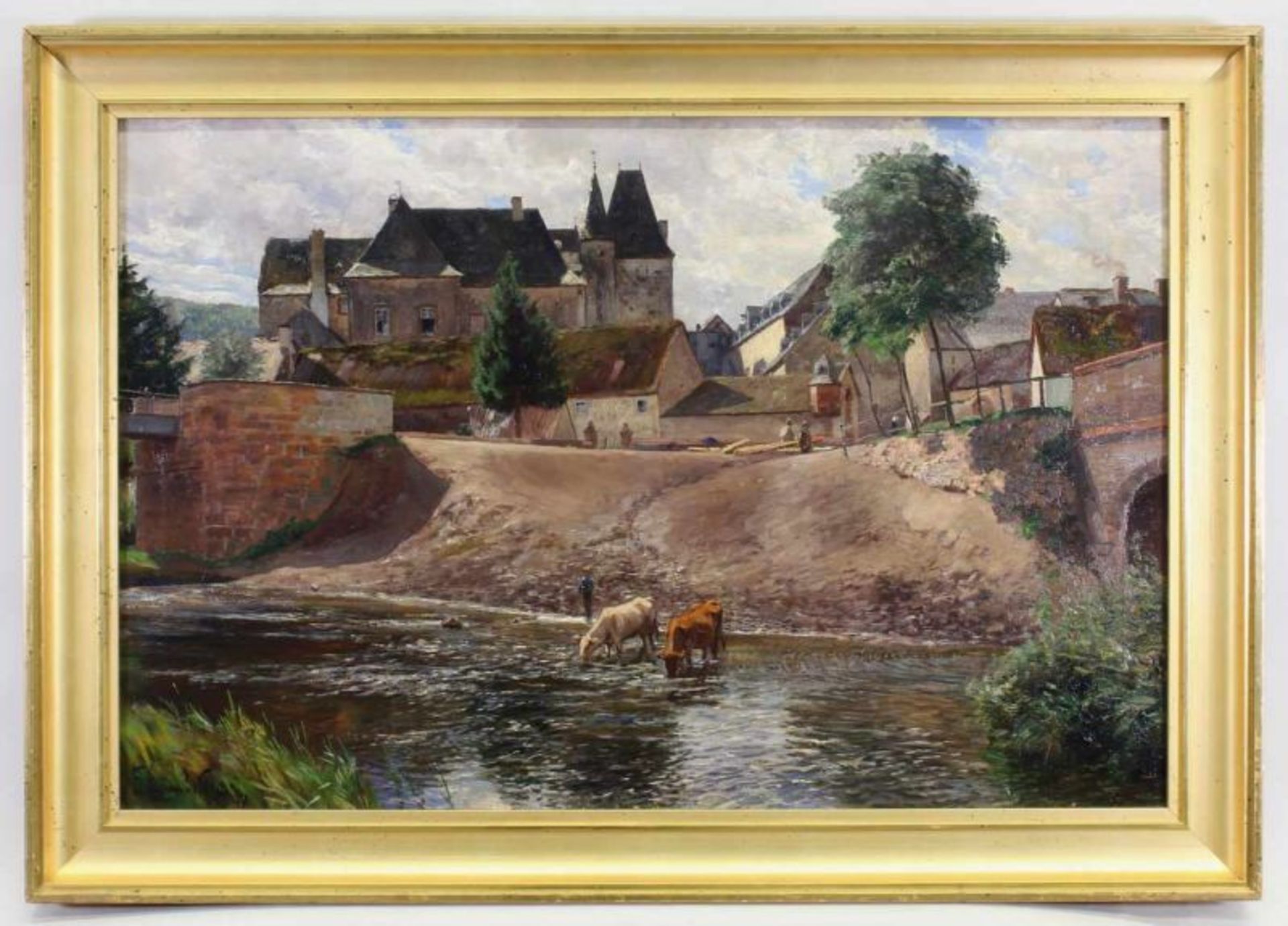 Wille, Fritz von (1860 Weimar - 1941 Düsseldorf, der wohl bedeutendste Maler der Eifel, Schüler - Image 2 of 3