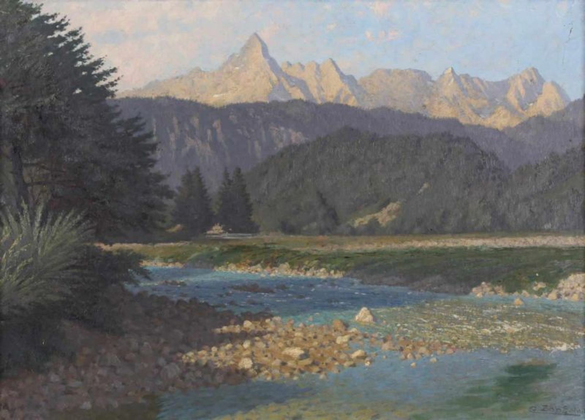 Zopf, Carl (1858 Neuruppin - 1944 München, Schüler der Kunstgewerbeschule Berlin und der KA München,