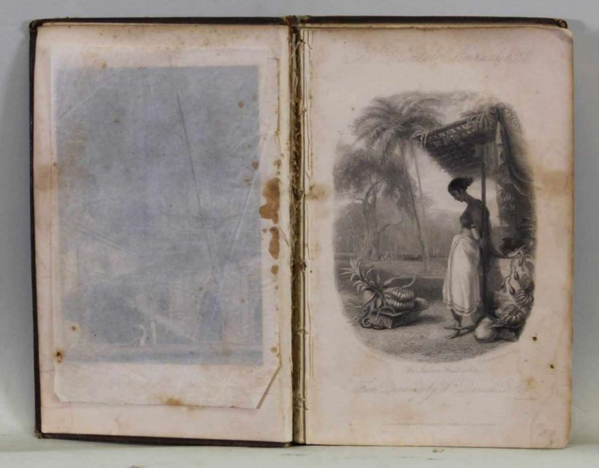 "The Oriental Annual, or Scenes in India", mit 20 von 22 Stichen nach W. Daniell, London 1835, - Image 3 of 3