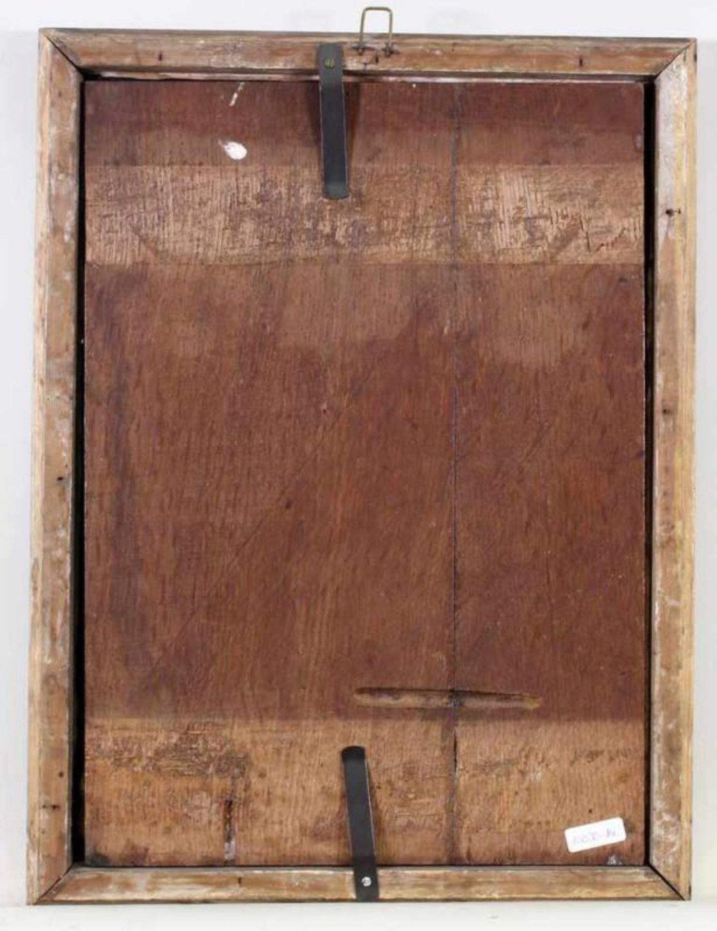 Nordfrankreich (Ende 15. Jh.) wohl, "Betende Stifterfigur", Öltempera auf Holz, 40 x 28.5 cm, - Image 4 of 4